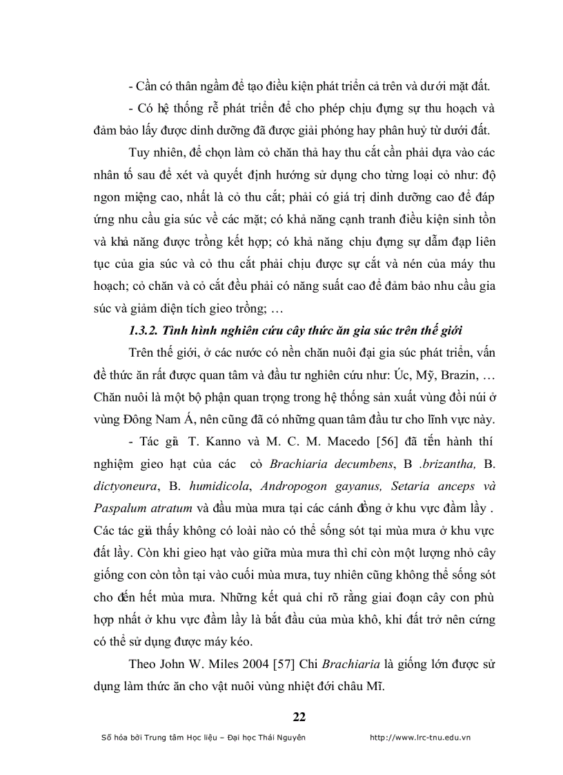 image for page Đánh giá khả năng thích nghi của một số loài cỏ trồng nhập nội trong qui trình thức ăn gia súc tại công ty giống bò sữa mộc châu