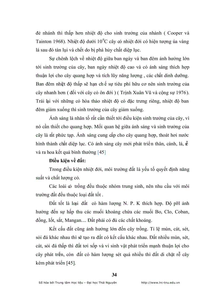 image for page Đánh giá khả năng thích nghi của một số loài cỏ trồng nhập nội trong qui trình thức ăn gia súc tại công ty giống bò sữa mộc châu