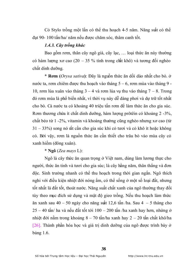 image for page Đánh giá khả năng thích nghi của một số loài cỏ trồng nhập nội trong qui trình thức ăn gia súc tại công ty giống bò sữa mộc châu