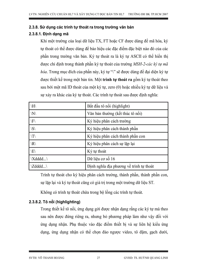 image for page Nghiên cứu chuẩn HL7 dùng trao đổi dữ liệu điện tử trong y khoa và xây dựng chương trình đọc bản tin HL7