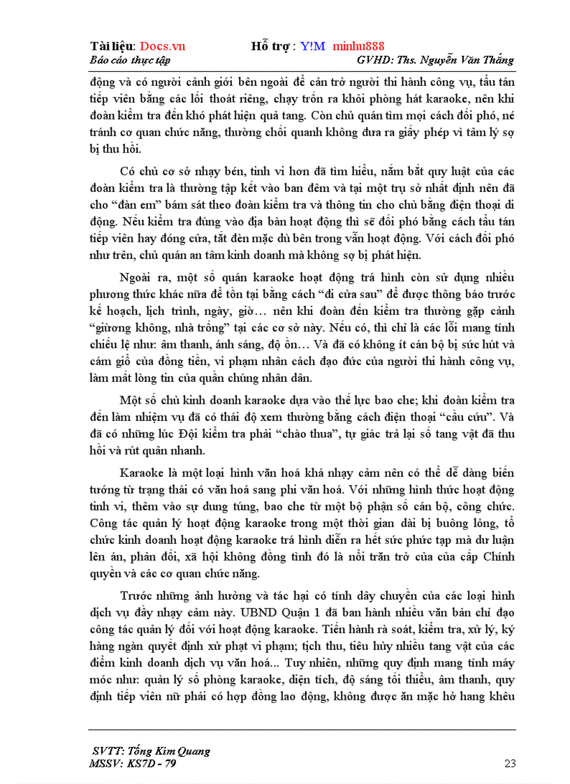 image for page Nâng cao hiệu quả quản lý Nhà nước đối với hoạt động kinh doanh dịch vụ karaoke trên địa bàn Quận 1 Thành phố Hồ Chí Minh