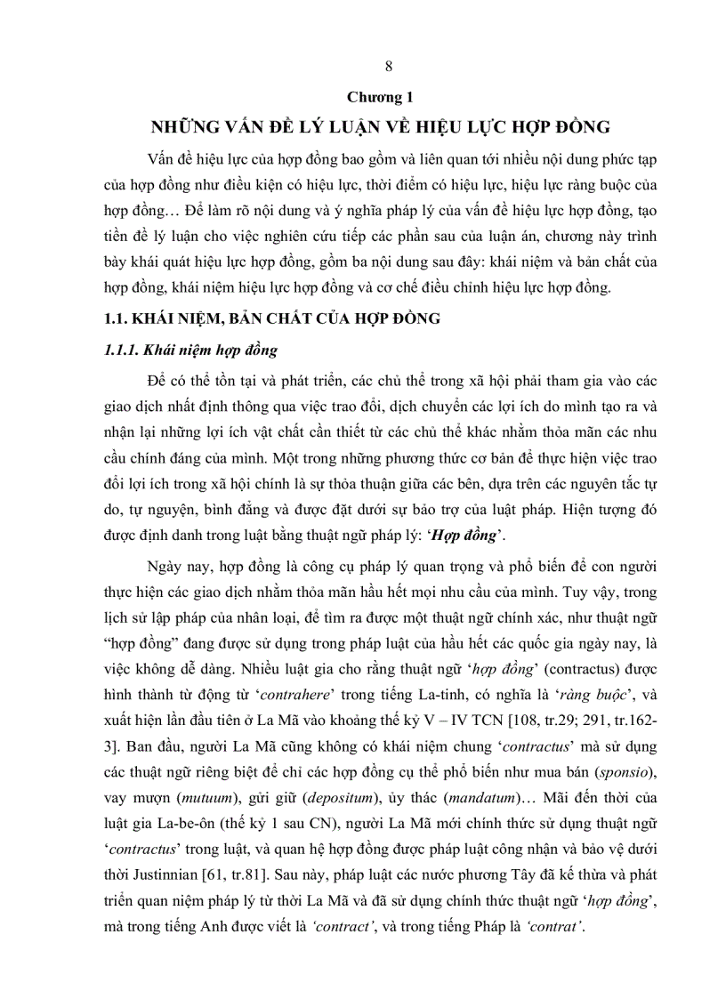 image for page Hiệu lực của hợp đồng theo qui định của pháp luật việt nam