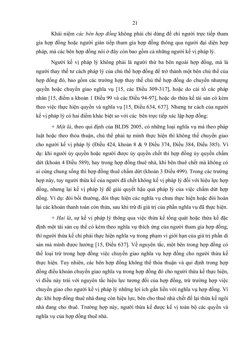 image for page Hiệu lực của hợp đồng theo qui định của pháp luật việt nam