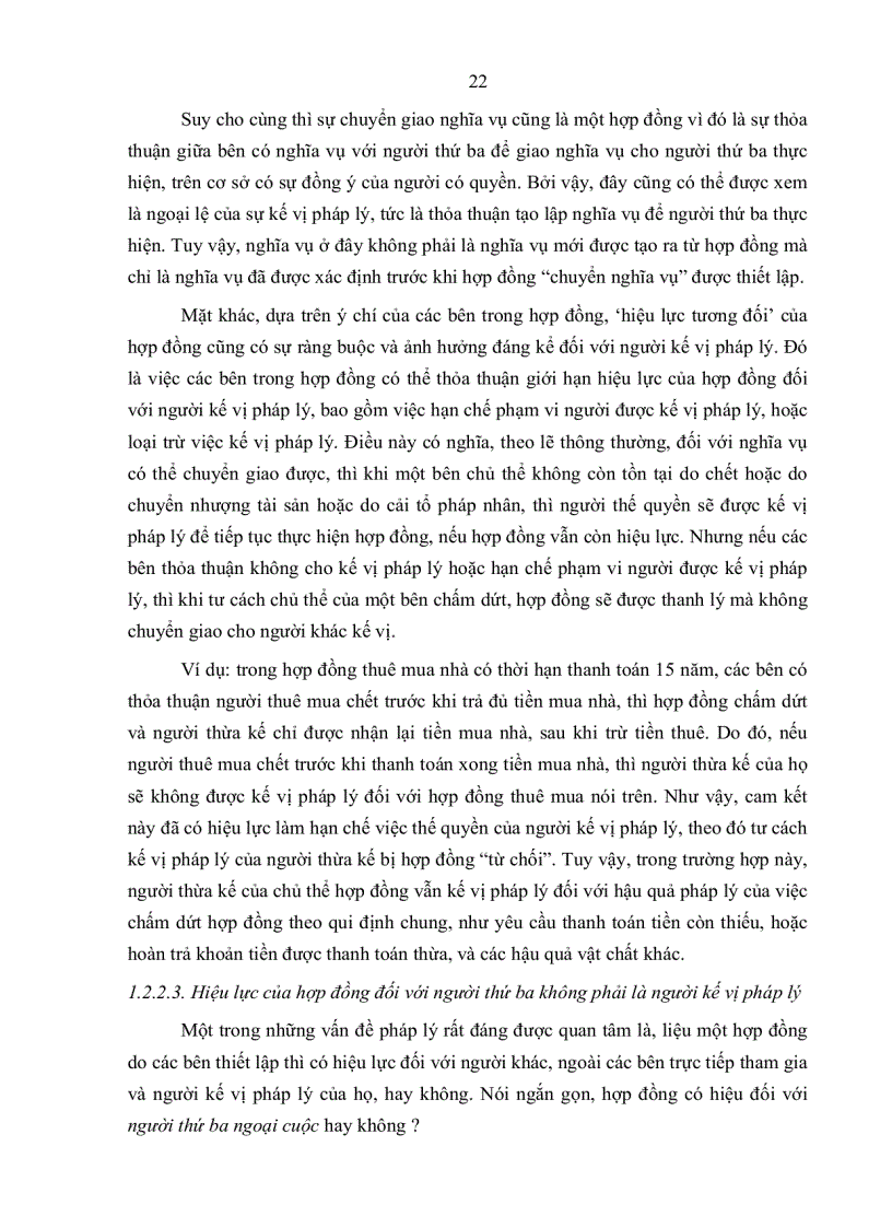 image for page Hiệu lực của hợp đồng theo qui định của pháp luật việt nam