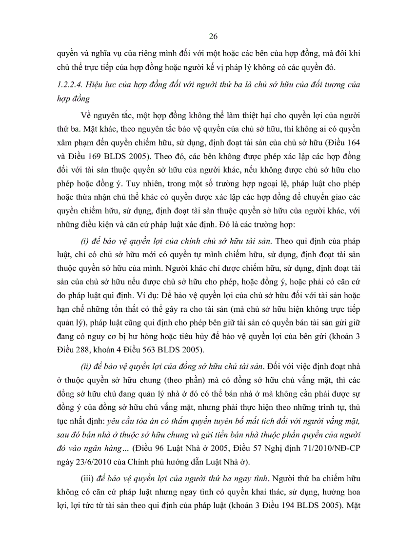 image for page Hiệu lực của hợp đồng theo qui định của pháp luật việt nam