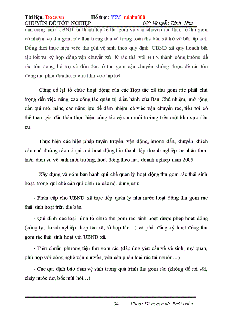 image for page Thực trạng và các giải pháp giải quyết ô nhiễm môi trường làng nghề xã Hữu Bằng