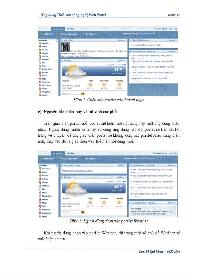 image for page Ứng dụng triz vào công nghệ web portal