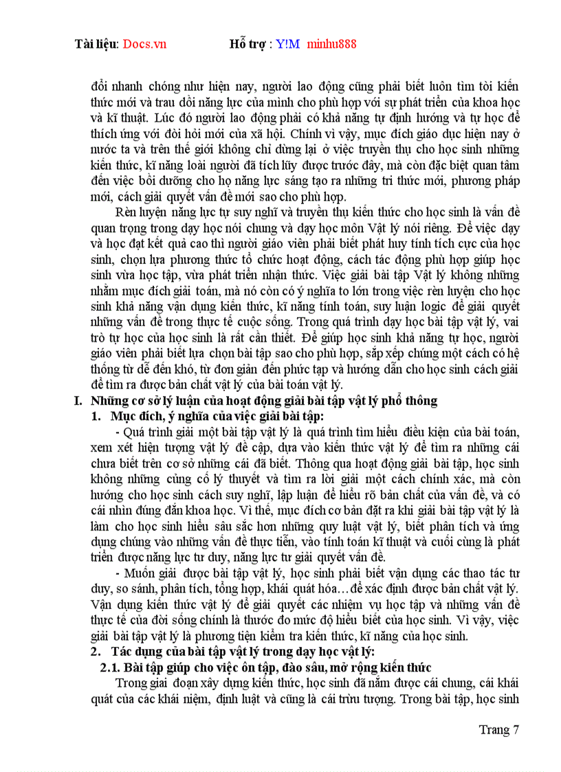 image for page Lựa chọn hệ thống bài tập hướng dẫn giải và giải bài tập vật lý Chương Dòng điện xoay chiều Lớp 12 Chương trình nâng cao