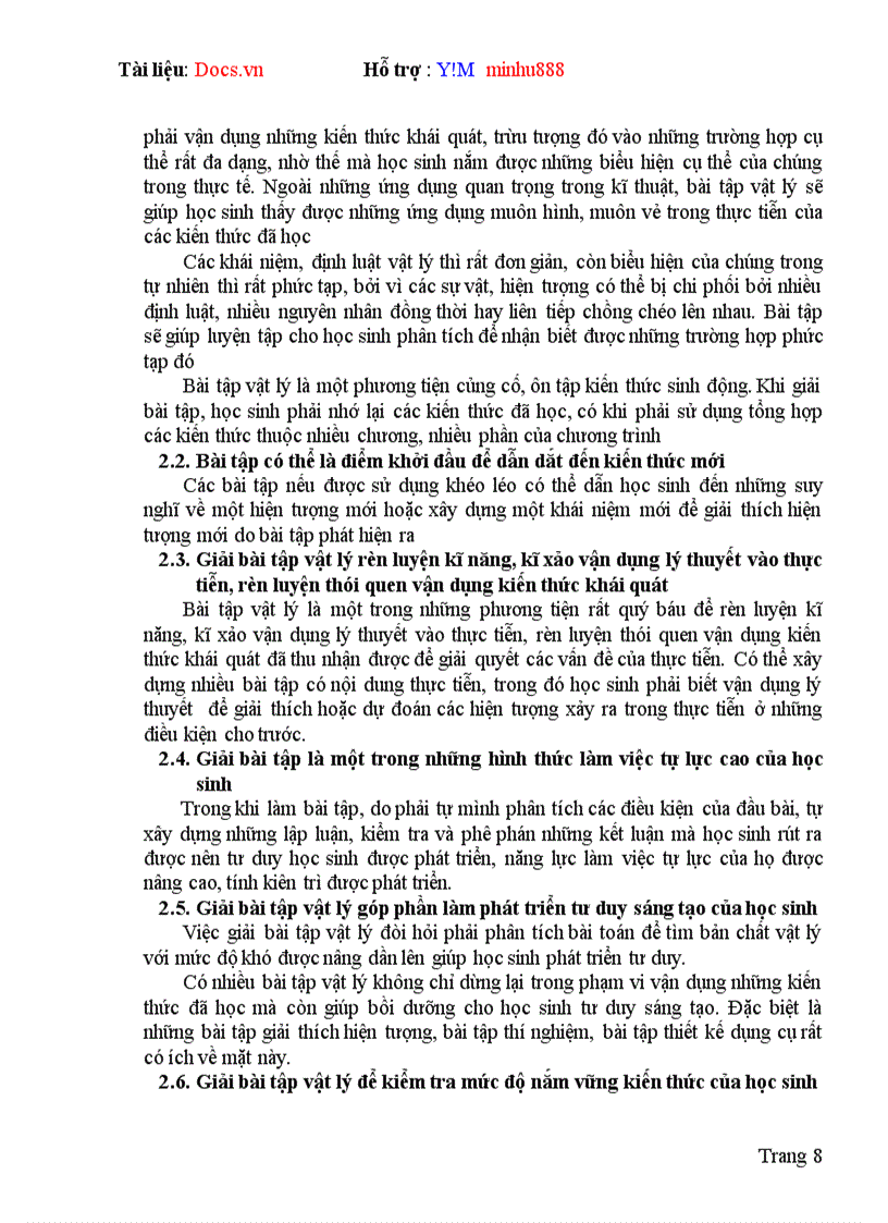 image for page Lựa chọn hệ thống bài tập hướng dẫn giải và giải bài tập vật lý Chương Dòng điện xoay chiều Lớp 12 Chương trình nâng cao