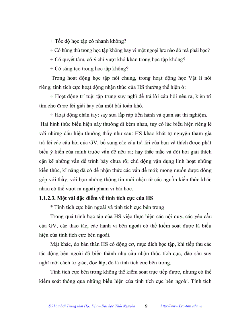 image for page Một số biện pháp phát huy tính tích cực hoạt động nhận thức của học sinh thpt miền núi khi dạy học bài tập vật lý phần quang hình học