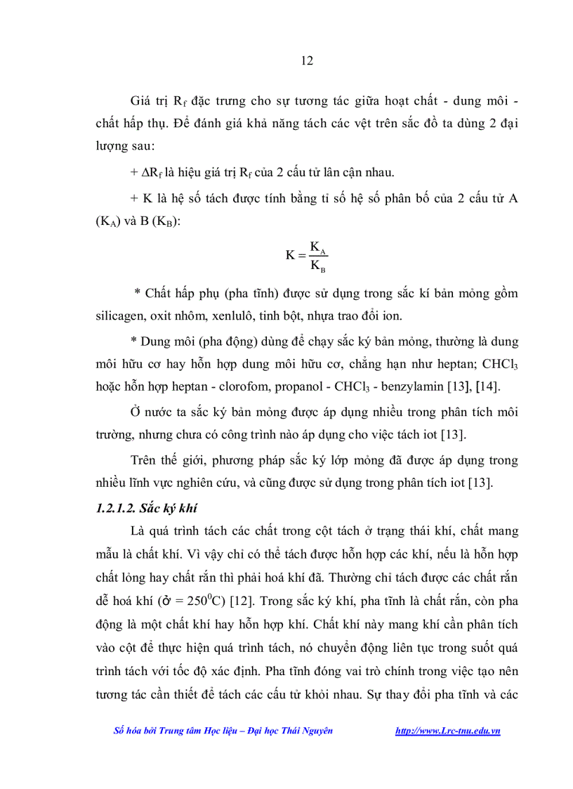 image for page Nghiên cứu phương pháp phân tích vi lượng iot trong các đối tượng môi trường