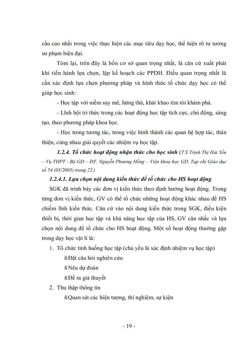 image for page Nghiên cứu xây dựng tình huống học tập và hướng dẫn học sinh giải quyết tình huống học tập khi dạy học về chương chất rắn và chất lỏng Sự chuyển thể