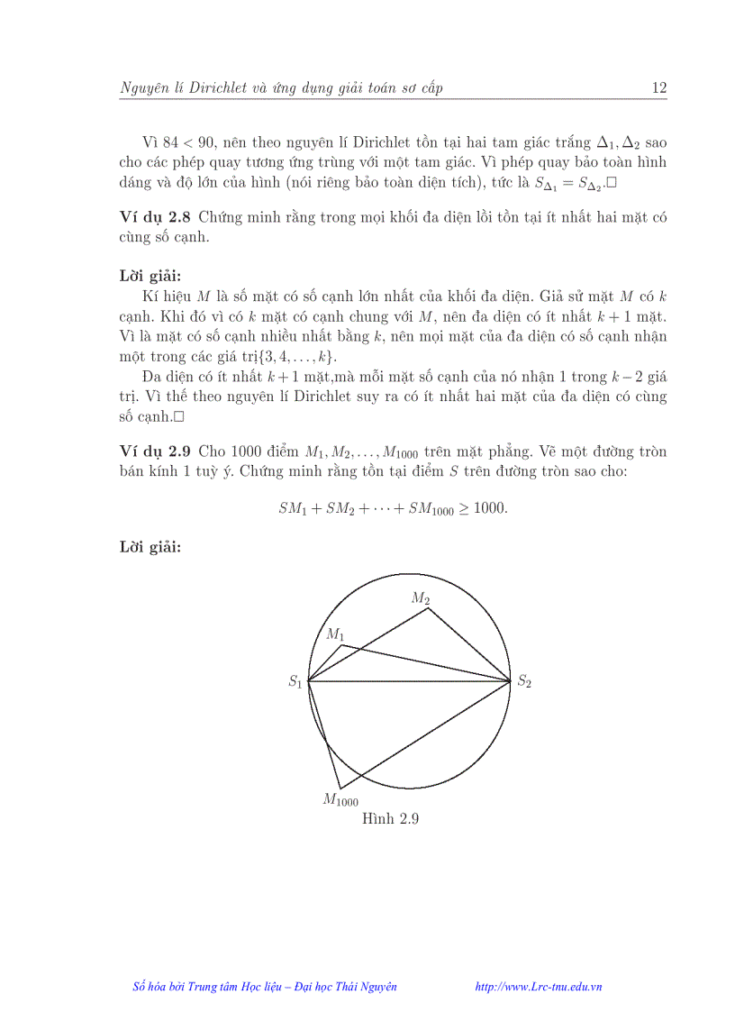 image for page Nguyên lí dirichlet và ứng dụng giải toán sơ cấp