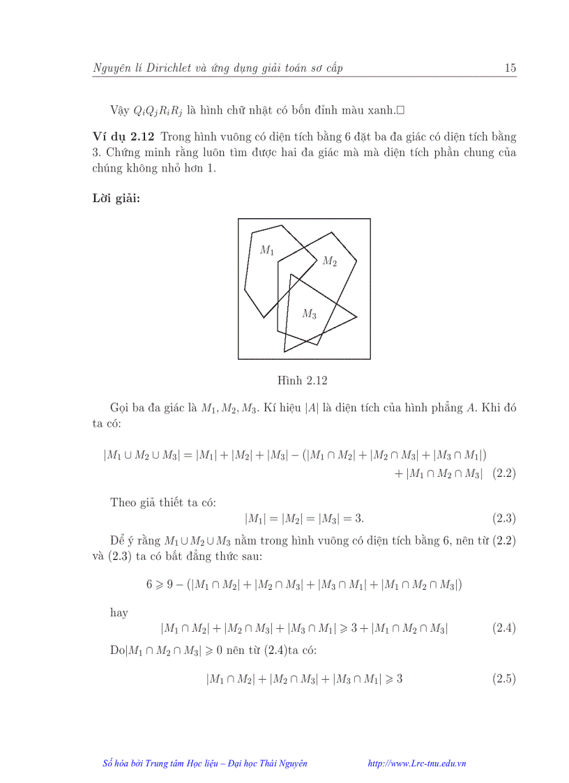 image for page Nguyên lí dirichlet và ứng dụng giải toán sơ cấp