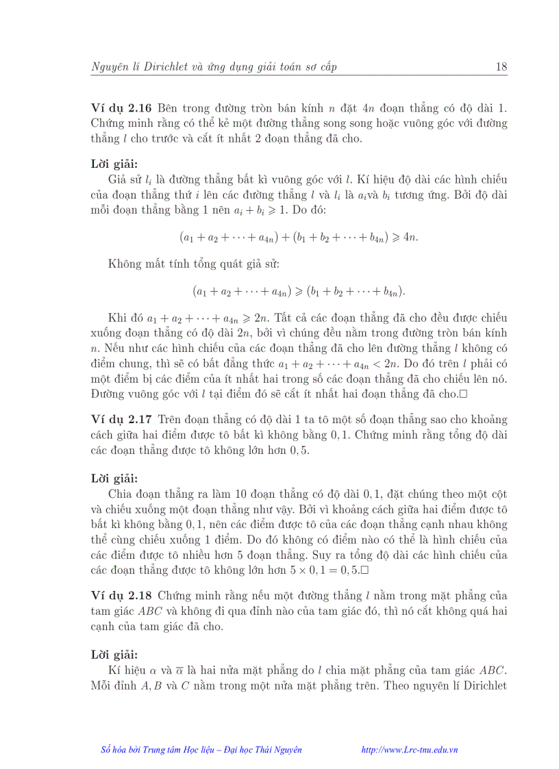 image for page Nguyên lí dirichlet và ứng dụng giải toán sơ cấp