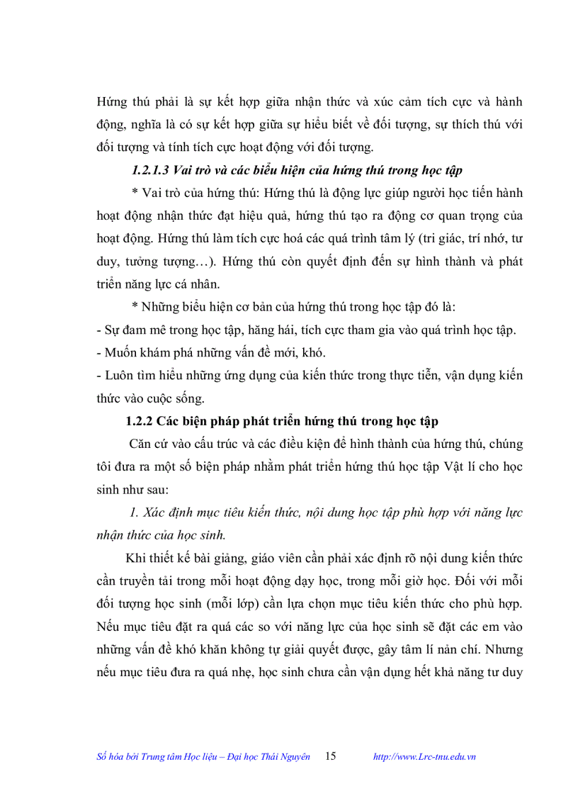 image for page Phối hợp các phương pháp và phương tiện dạy học hiện đại để phát triển hứng thú và năng lực tự lực học tập cho học sinh qua các hoạt động giải bài tập