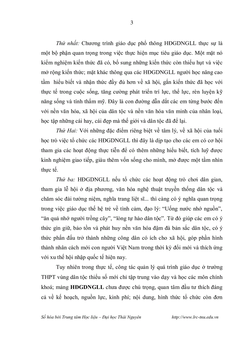 image for page Quản lý hoạt động giáo dục ngoài giờ lên lớp theo định hướng xây dựng nhà trường thân thiện ở trường trung học phổ thông vùng dân tộc thiểu số