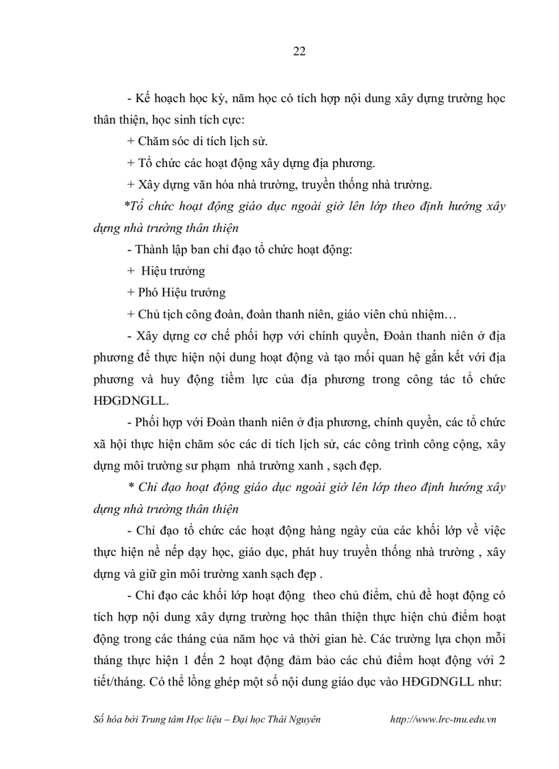 image for page Quản lý hoạt động giáo dục ngoài giờ lên lớp theo định hướng xây dựng nhà trường thân thiện ở trường trung học phổ thông vùng dân tộc thiểu số