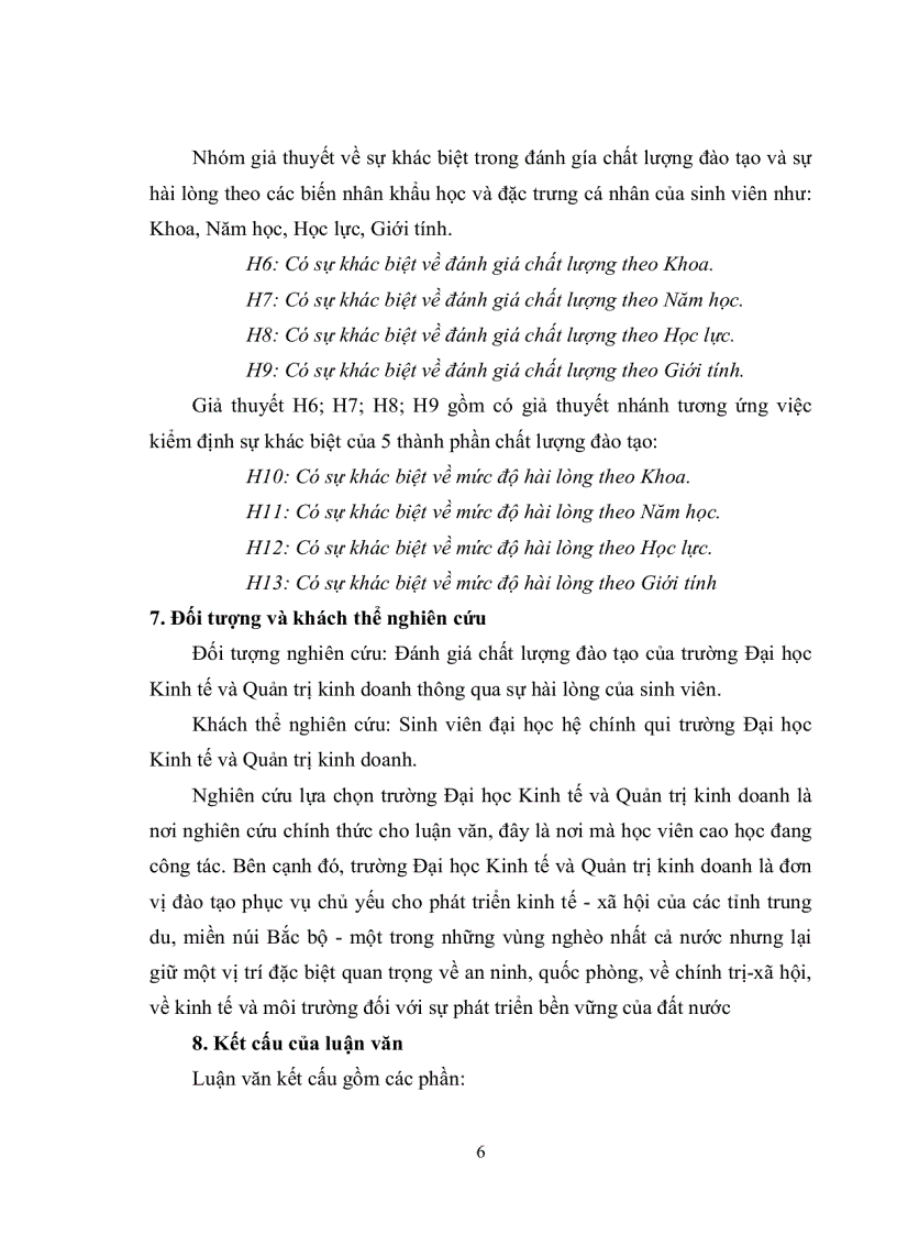 image for page Đánh giá sự hài lòng của sinh viên về chất lượng đào tạo tại Trường Đại học Kinh tế và Quản trị kinh doanh Đại học Thái Nguyên