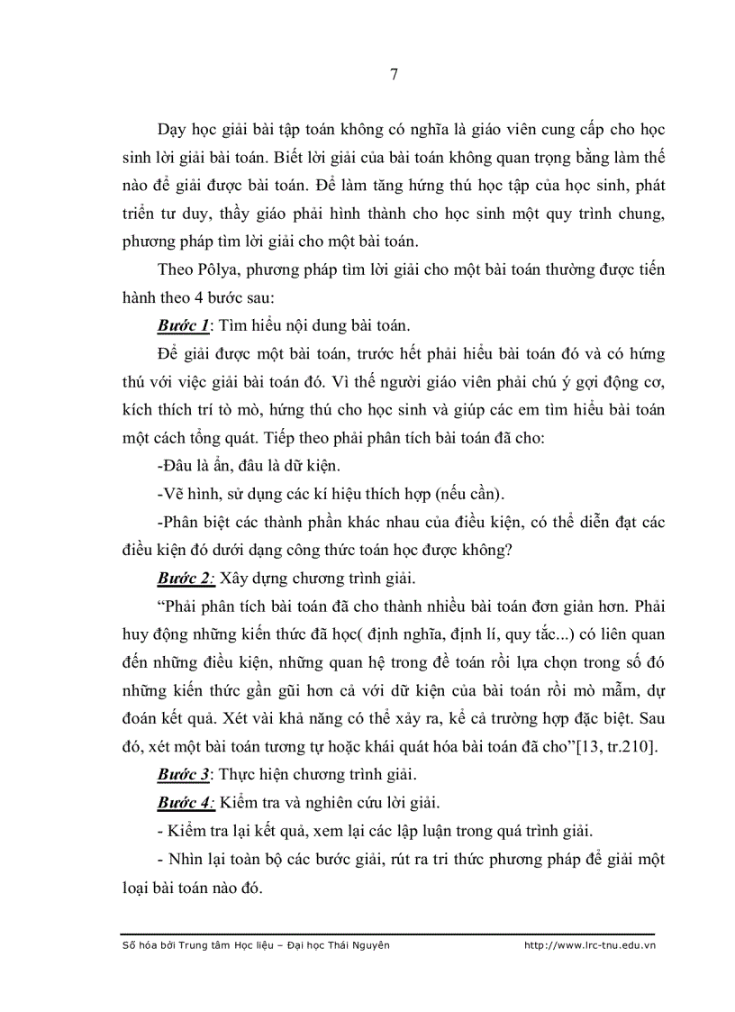image for page Rèn luyện kỹ năng giải toán cho học sinh bằng phương pháp véctơ trong chương trình hình học 10
