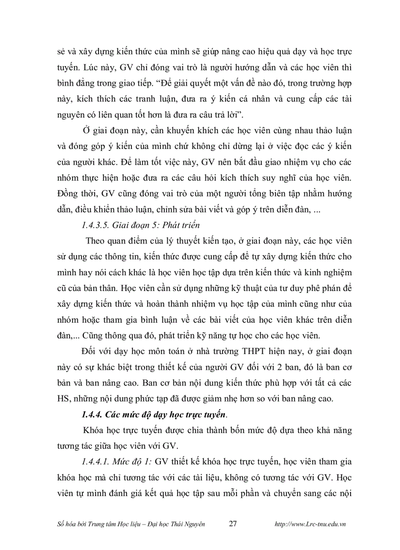 image for page Thiết kế dạy học trực tuyến chương phương pháp toạ độ trong mặt phẳng Hình học 10 THPT