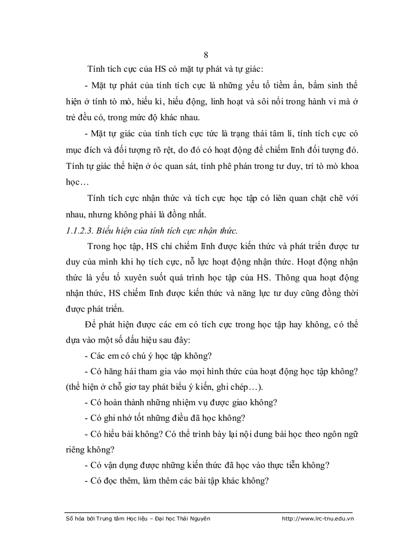 image for page Tích cực hoá hoạt động nhận thức của học sinh thpt miền núi khi giảng dạy một số khái niệm và định luật vật lí của chương khúc xạ ánh sáng vật lí