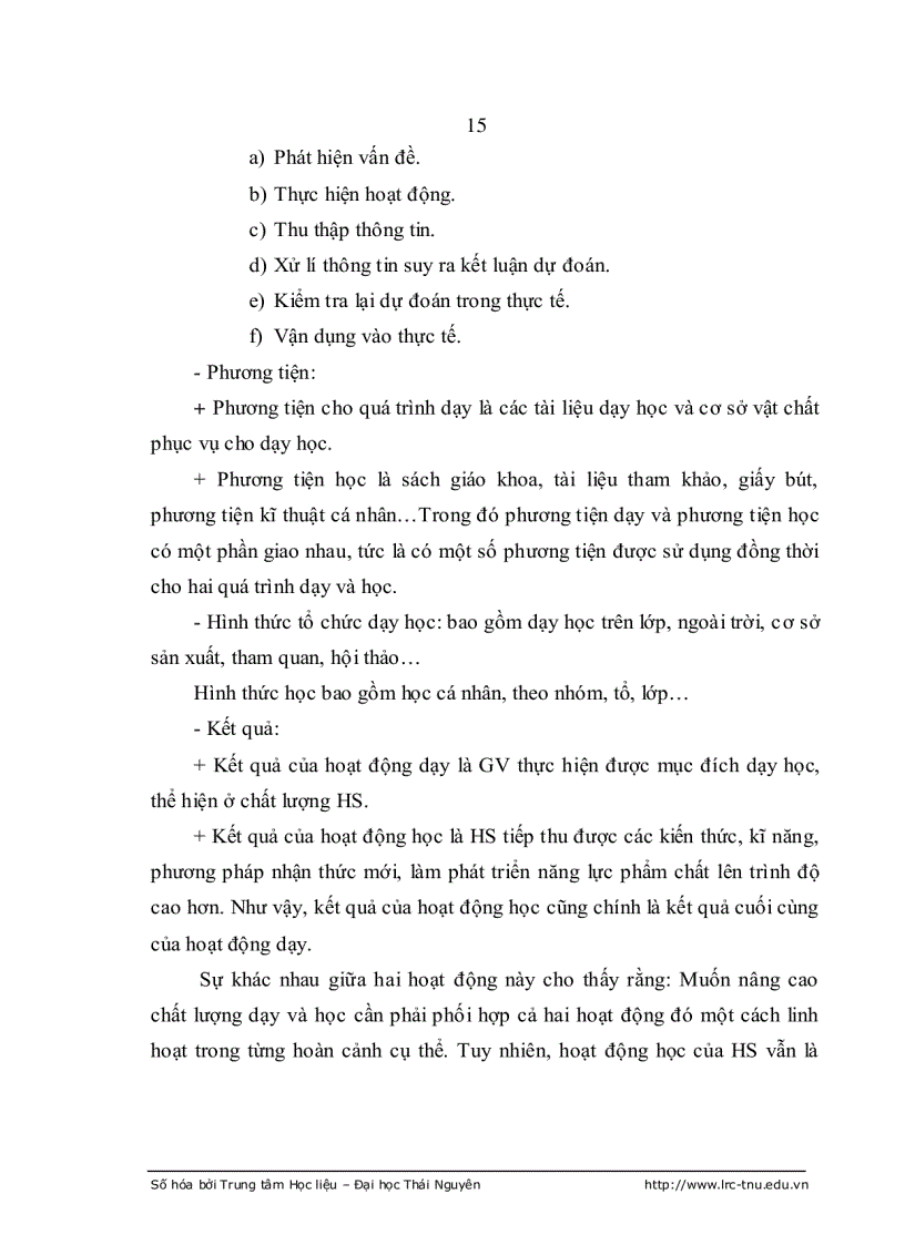 image for page Tích cực hoá hoạt động nhận thức của học sinh thpt miền núi khi giảng dạy một số khái niệm và định luật vật lí của chương khúc xạ ánh sáng vật lí