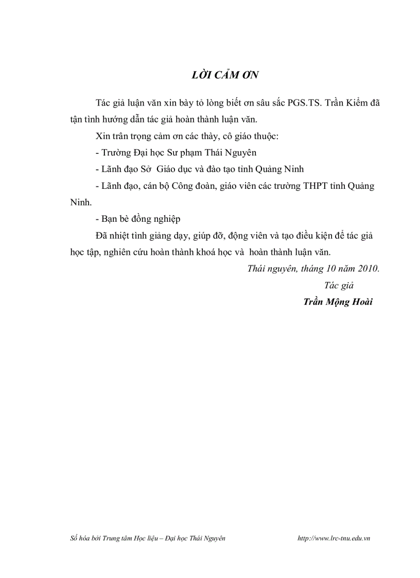 image for page Biện pháp phối hợp quản lý hoạt động bồi dưỡng chuyên môn cho giáo viên thpt của bch công đoàn giáo dục quảng ninh