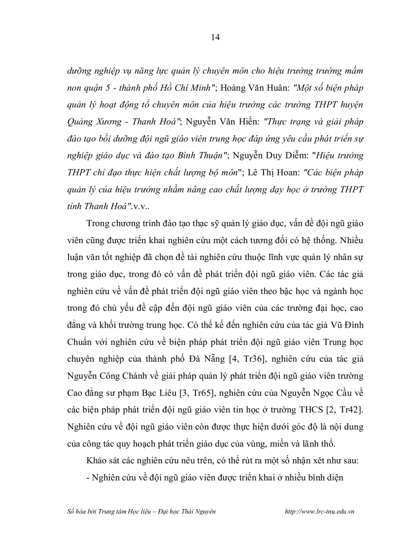 image for page Các biện pháp quản lý công tác bồi dưỡng giáo viên của hiệu trưởng trường trung học cơ sở thành phố hạ long tỉnh quảng ninh