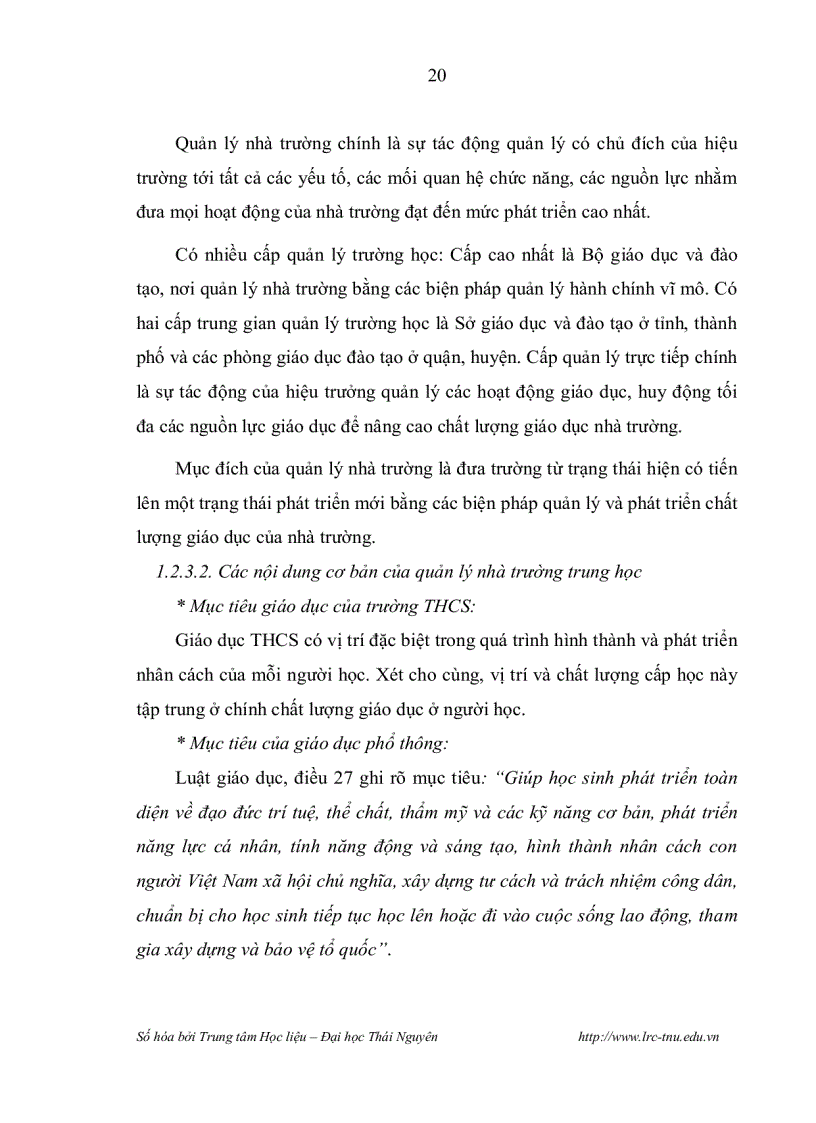 image for page Các biện pháp quản lý công tác bồi dưỡng giáo viên của hiệu trưởng trường trung học cơ sở thành phố hạ long tỉnh quảng ninh