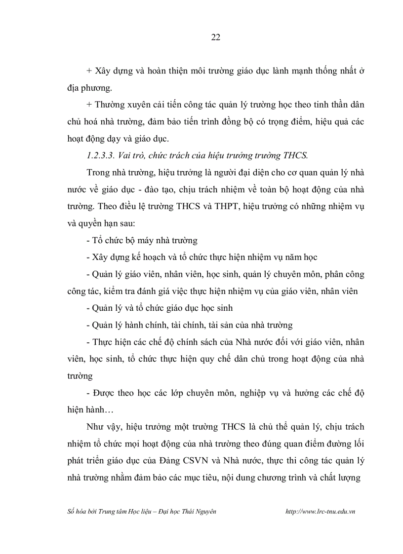 image for page Các biện pháp quản lý công tác bồi dưỡng giáo viên của hiệu trưởng trường trung học cơ sở thành phố hạ long tỉnh quảng ninh