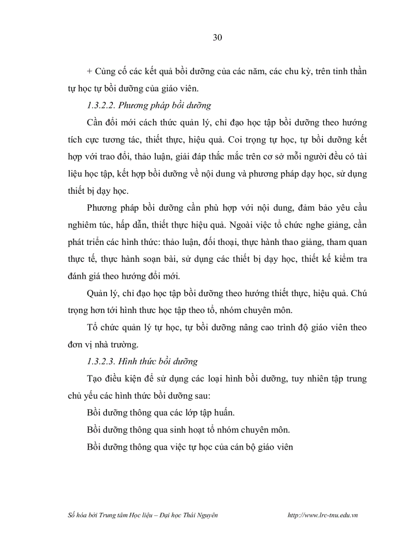 image for page Các biện pháp quản lý công tác bồi dưỡng giáo viên của hiệu trưởng trường trung học cơ sở thành phố hạ long tỉnh quảng ninh