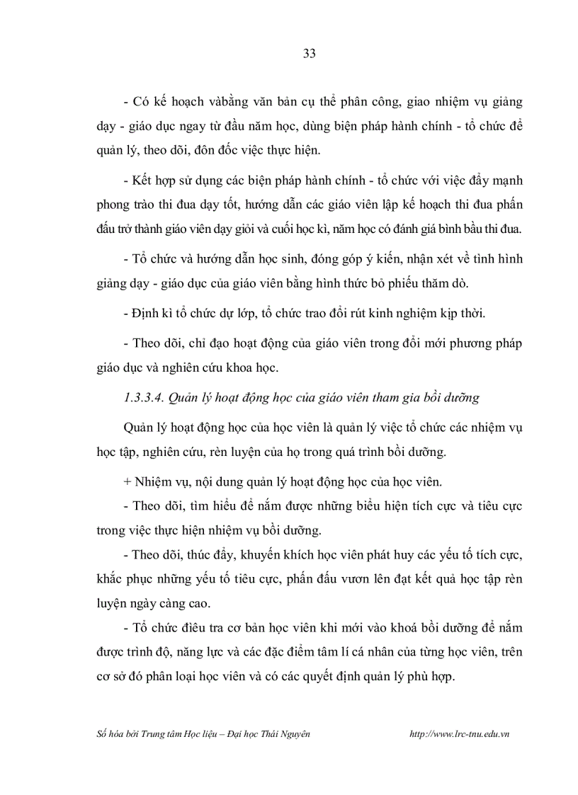 image for page Các biện pháp quản lý công tác bồi dưỡng giáo viên của hiệu trưởng trường trung học cơ sở thành phố hạ long tỉnh quảng ninh