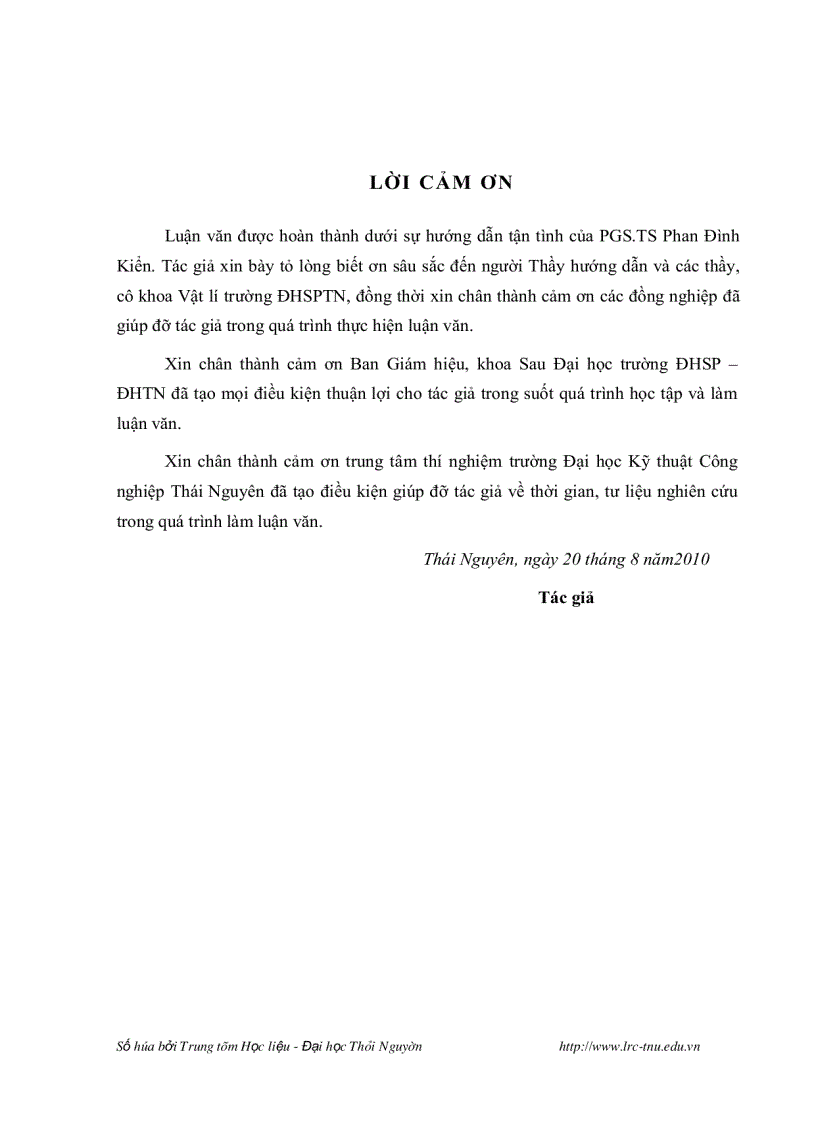 image for page Nghiên cứu lựa chọn chương trình hoàn thiện nội dung và phương pháp tổ chức thực hành một số bài thí nghiệm vật lí đại cương nhằm nâng cao chất lượng