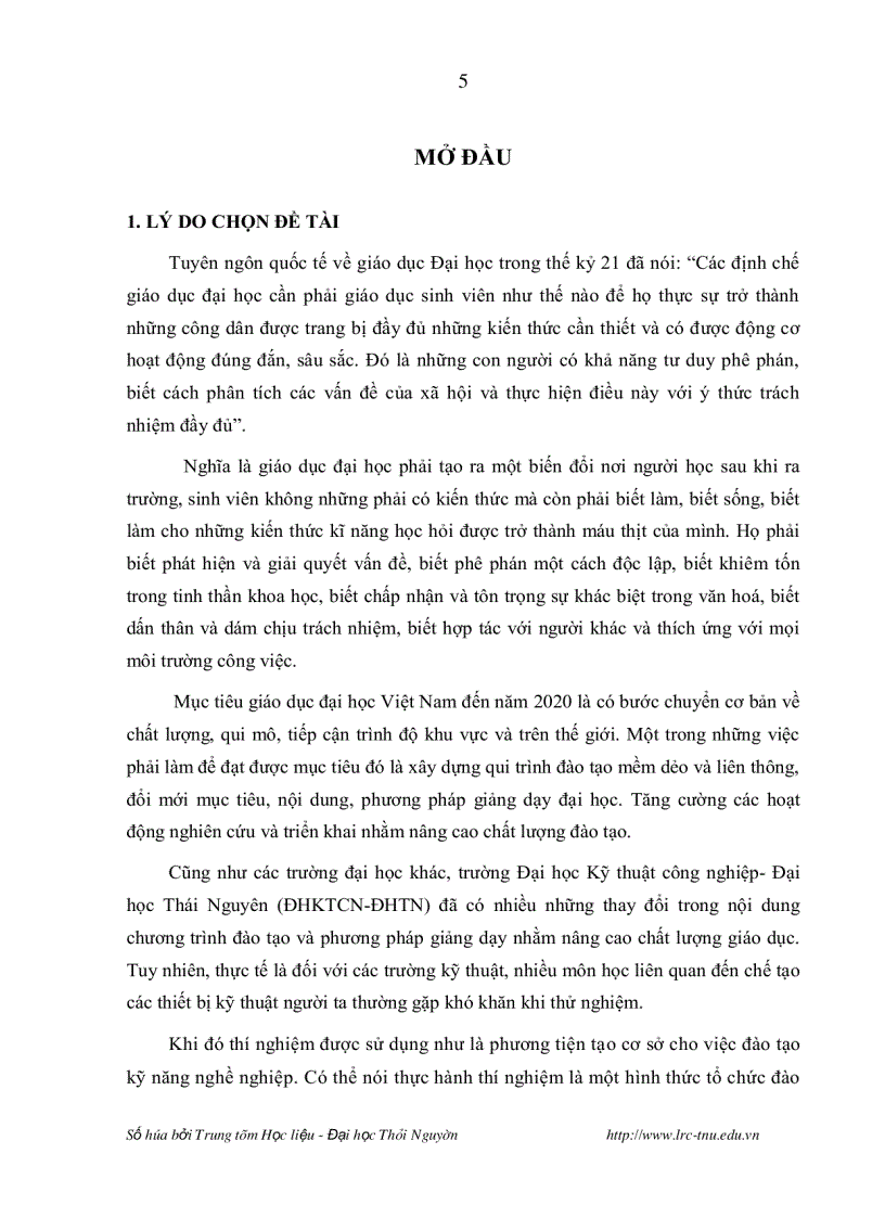 image for page Nghiên cứu lựa chọn chương trình hoàn thiện nội dung và phương pháp tổ chức thực hành một số bài thí nghiệm vật lí đại cương nhằm nâng cao chất lượng