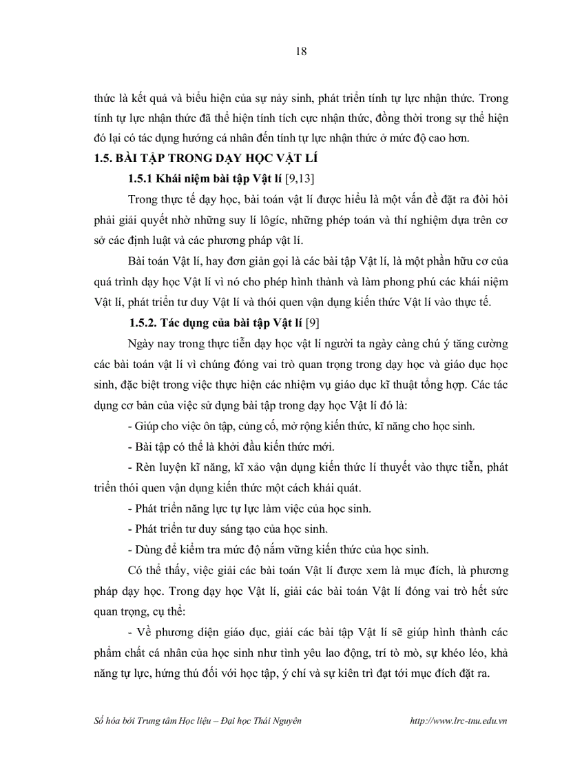 image for page Phát huy tính tích cực tự lực của học sinh miền núi khi dạy học bài tập vật lí chương động lực học vật rắn vật lí 12 nâng cao