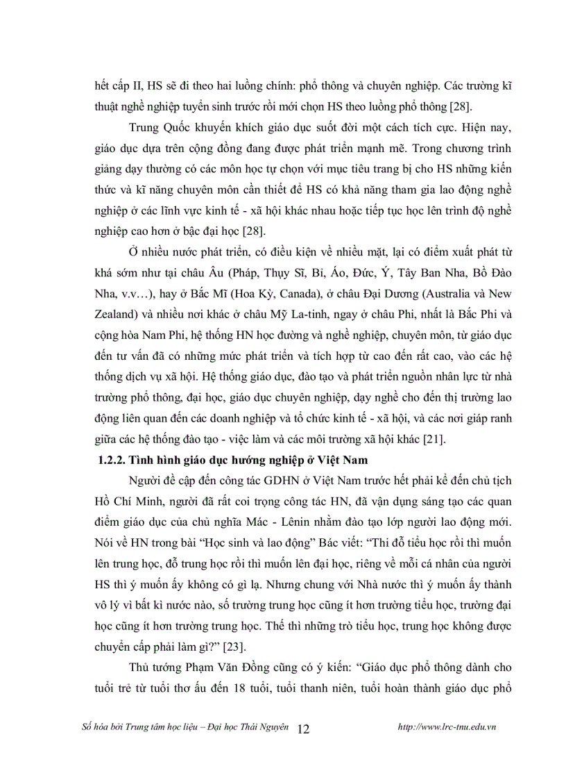 image for page Tích hợp giáo dục hướng nghiệp trong dạy học vi sinh vật học sinh học 10