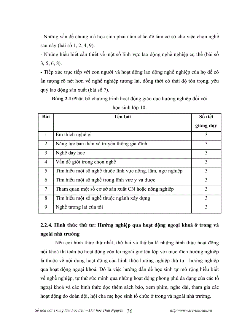 image for page Tích hợp giáo dục hướng nghiệp trong dạy học vi sinh vật học sinh học 10