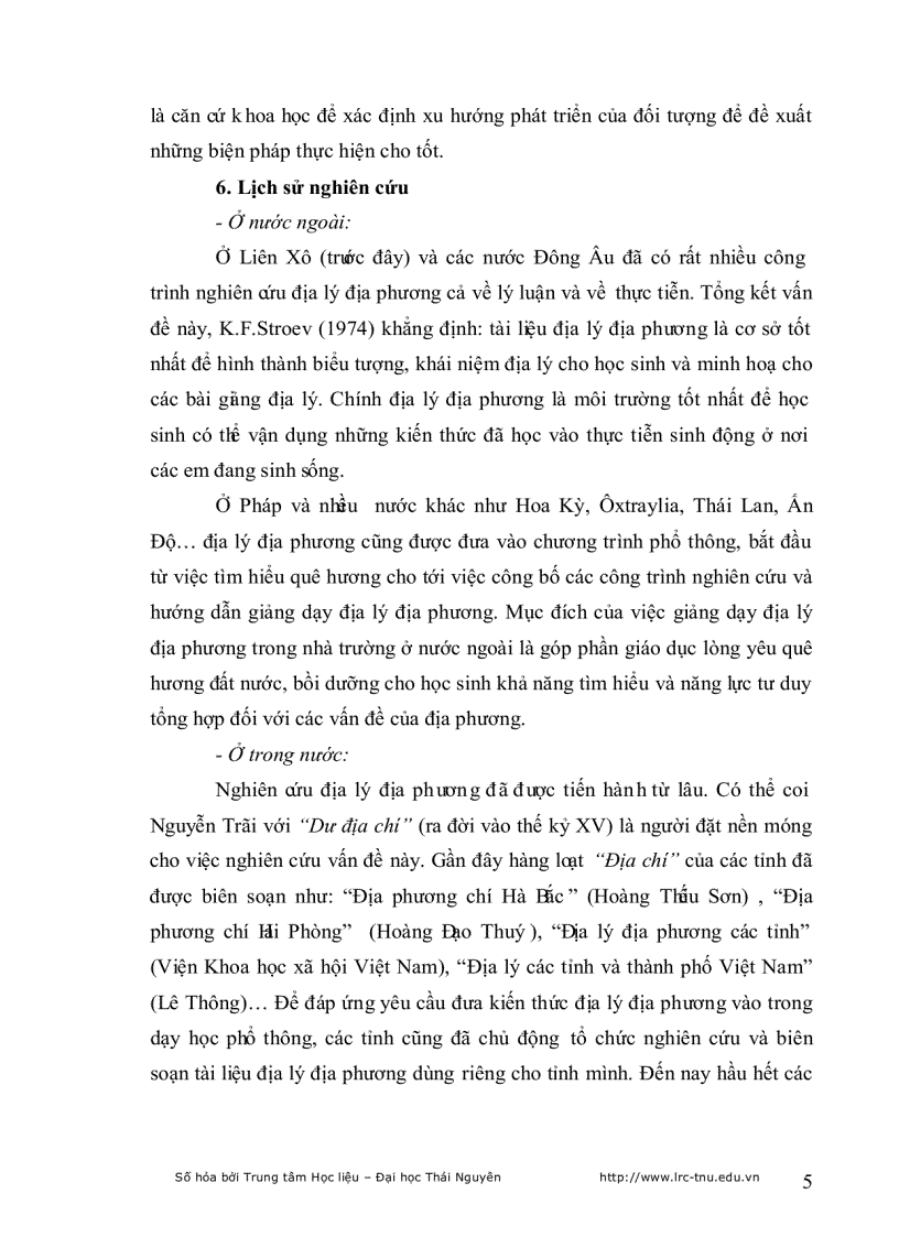image for page Tích hợp kiến thức địa lý địa phương vào dạy học địa lý lớp 10 trường THPT