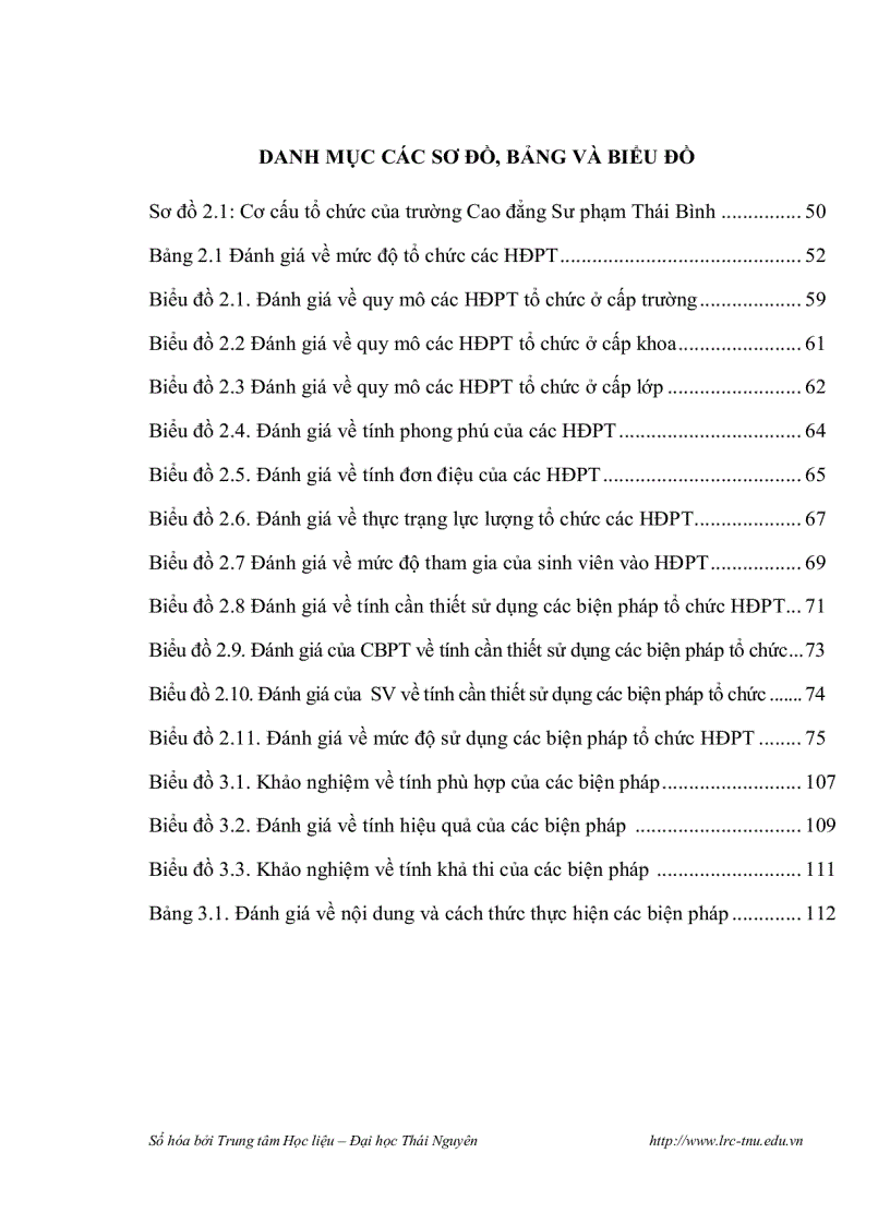 image for page Tổ chức hoạt động phong trào cho sinh viên trường cao đẳng sư phạm thái bình