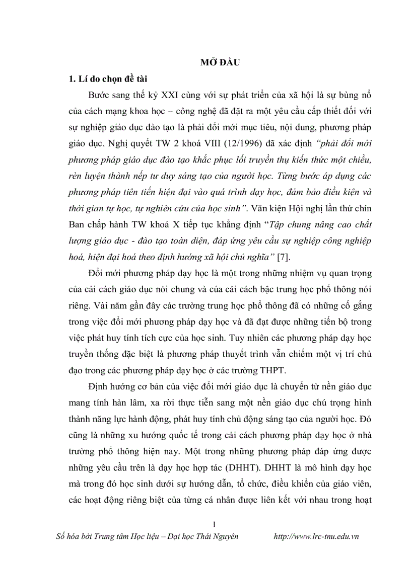 image for page Vận dụng dạy học hợp tác trong dạy học sinh học 11