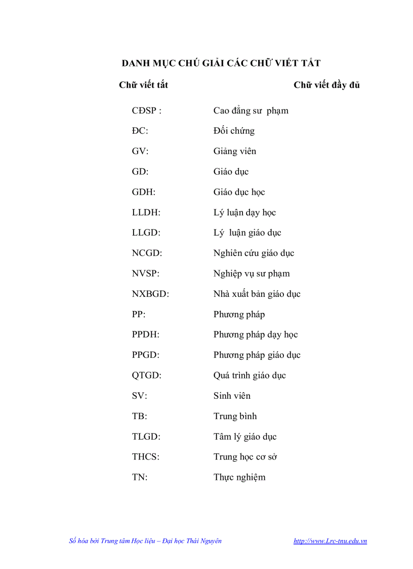 image for page Vận dụng phương pháp dạy học tích cực trong quá trình dạy học môn giáo dục học ở trường cđsp ngô gia tự bắc giang