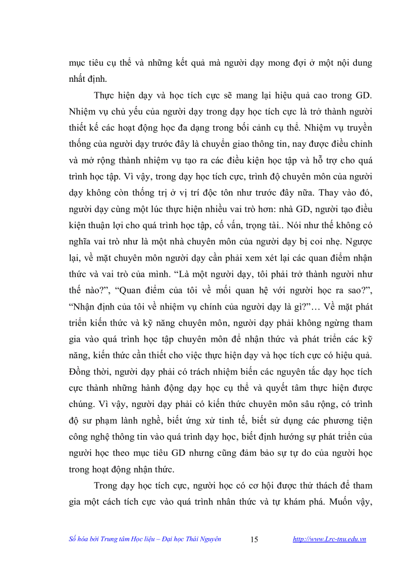 image for page Vận dụng phương pháp dạy học tích cực trong quá trình dạy học môn giáo dục học ở trường cđsp ngô gia tự bắc giang