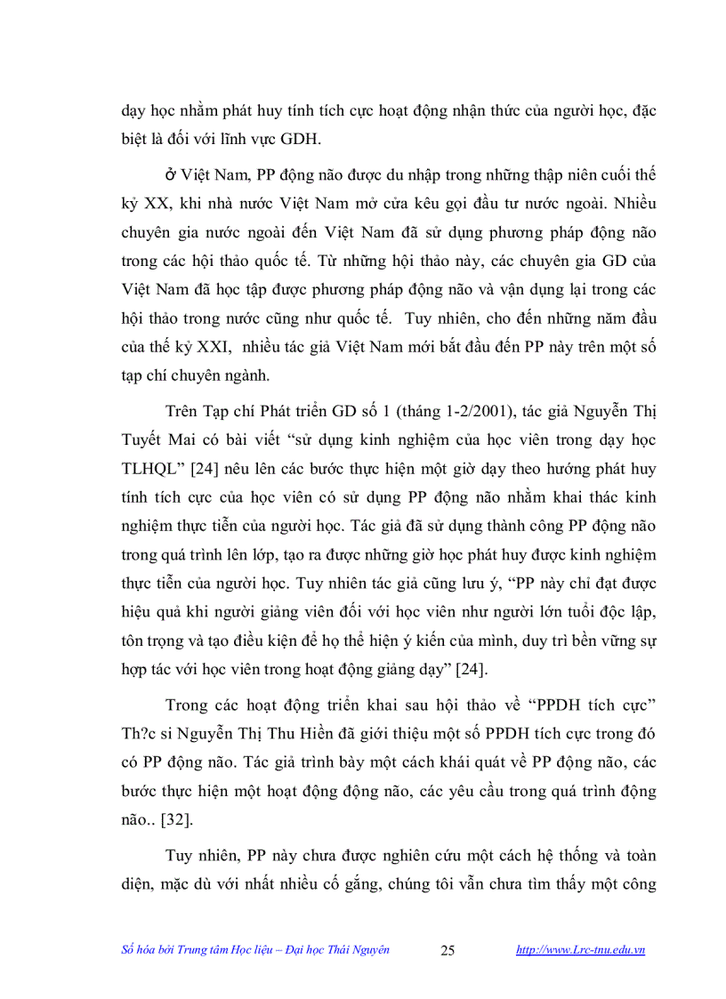 image for page Vận dụng phương pháp dạy học tích cực trong quá trình dạy học môn giáo dục học ở trường cđsp ngô gia tự bắc giang