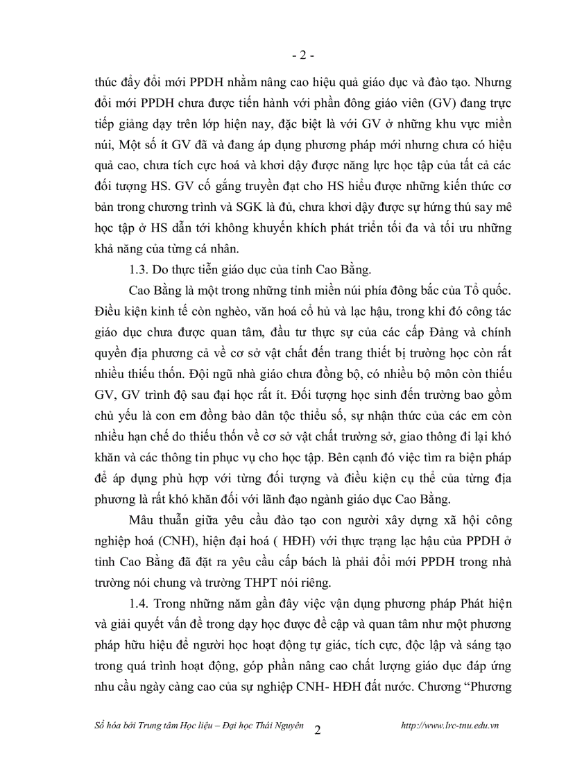 image for page Vận dụng phương pháp phát hiện và giải quyết vấn đề vào dạy học chương phương pháp toạ độ trong không gian cho học sinh lớp 12 trung học phổ thông t