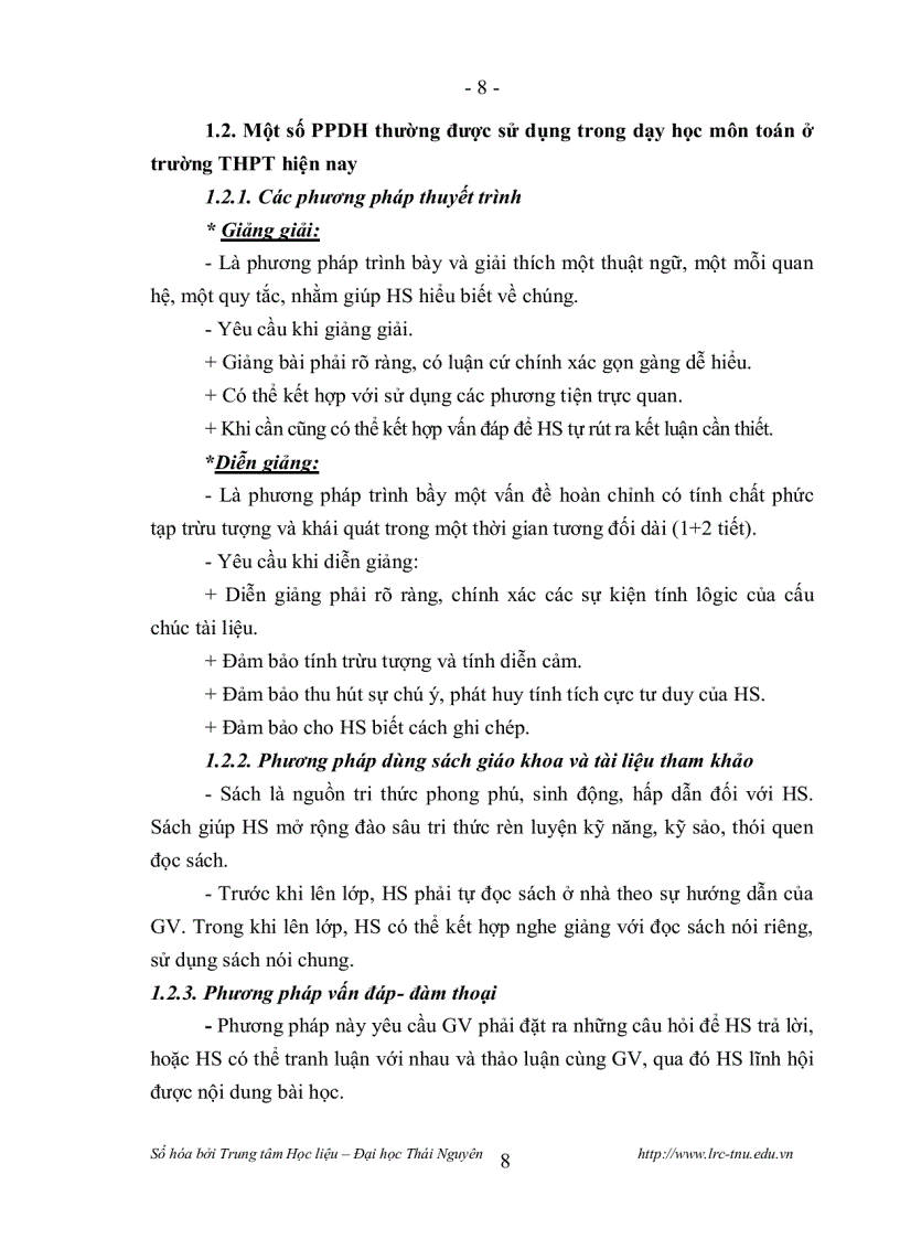 image for page Vận dụng phương pháp phát hiện và giải quyết vấn đề vào dạy học chương phương pháp toạ độ trong không gian cho học sinh lớp 12 trung học phổ thông t