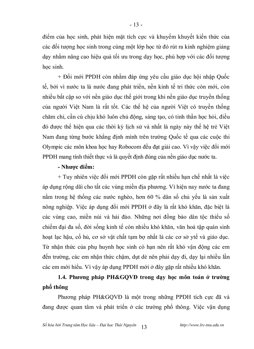image for page Vận dụng phương pháp phát hiện và giải quyết vấn đề vào dạy học chương phương pháp toạ độ trong không gian cho học sinh lớp 12 trung học phổ thông t