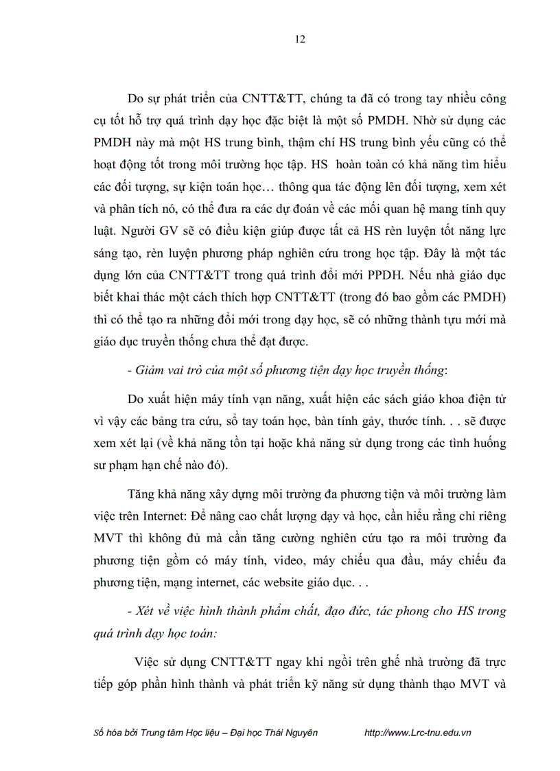 image for page Xây dựng và sử dụng website hỗ trợ dạy học phần kiến thức phương pháp tọa độ trong không gian trong chương trình hình học nâng cao lớp 12 trường tru