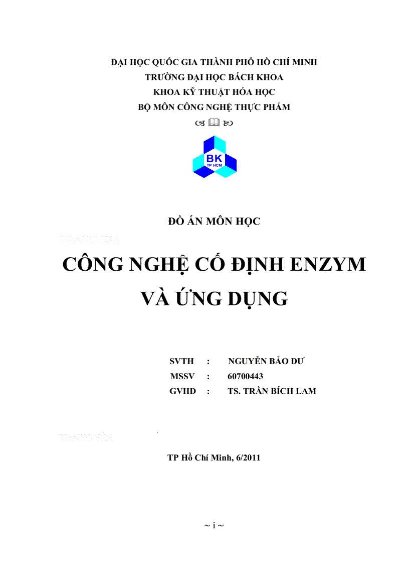 image for page Tổng quan về Công nghệ cố định enzyme và ứng dụng