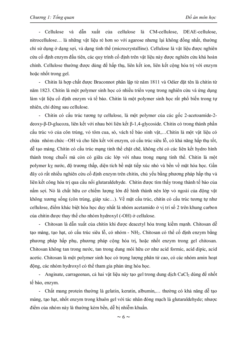 image for page Tổng quan về Công nghệ cố định enzyme và ứng dụng